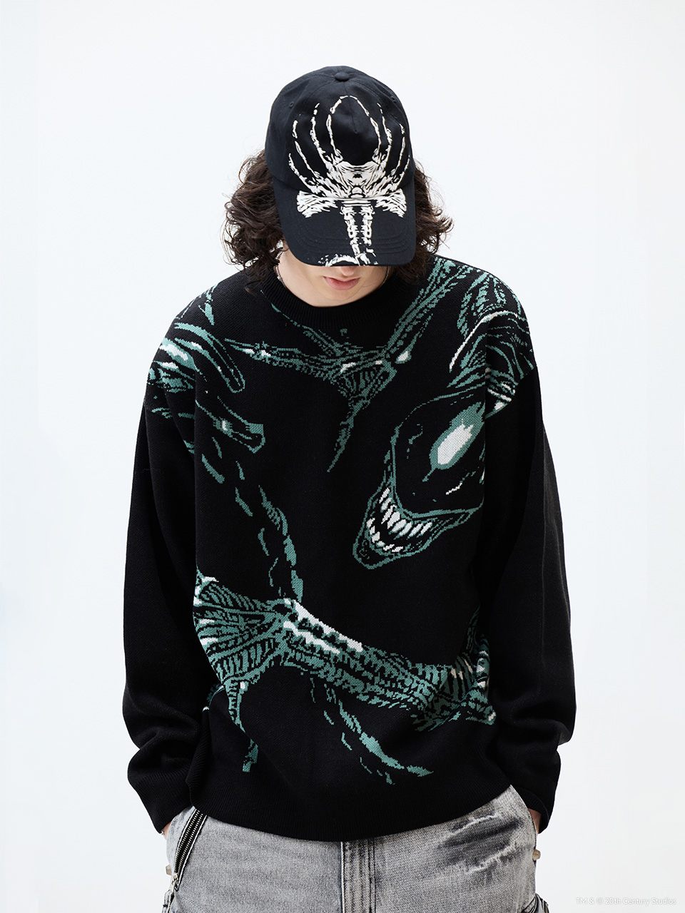 CRITICのCRITIC X ALIEN FACE HUGGER BALL CAP MUSINSA | CRITIC CRITIC x ALIEN FACE HUGGER BALL CAP BLACK