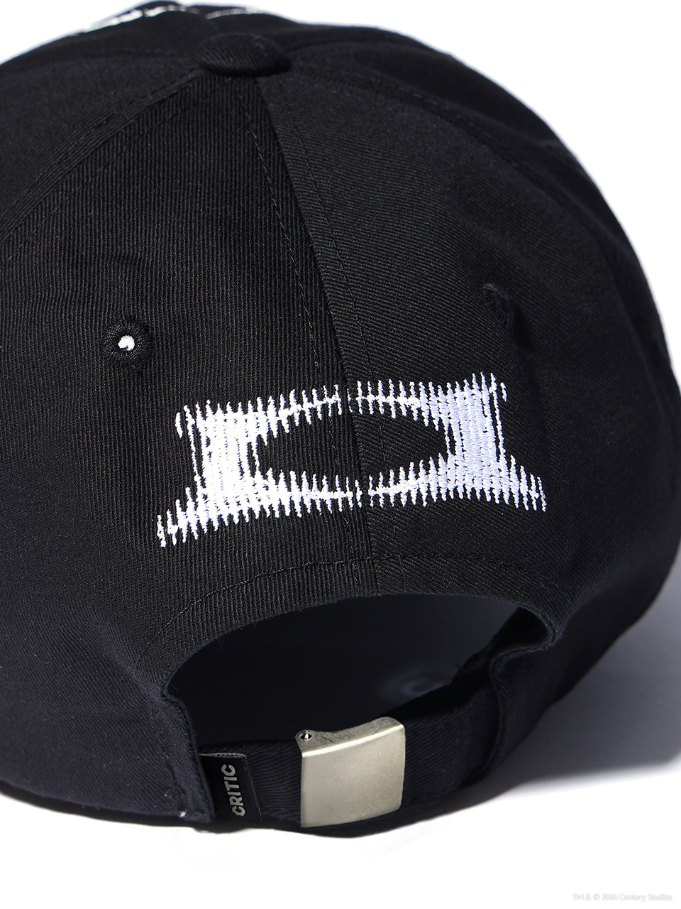 MUSINSA | CRITIC CRITIC x ALIEN FACE HUGGER BALL CAP BLACK