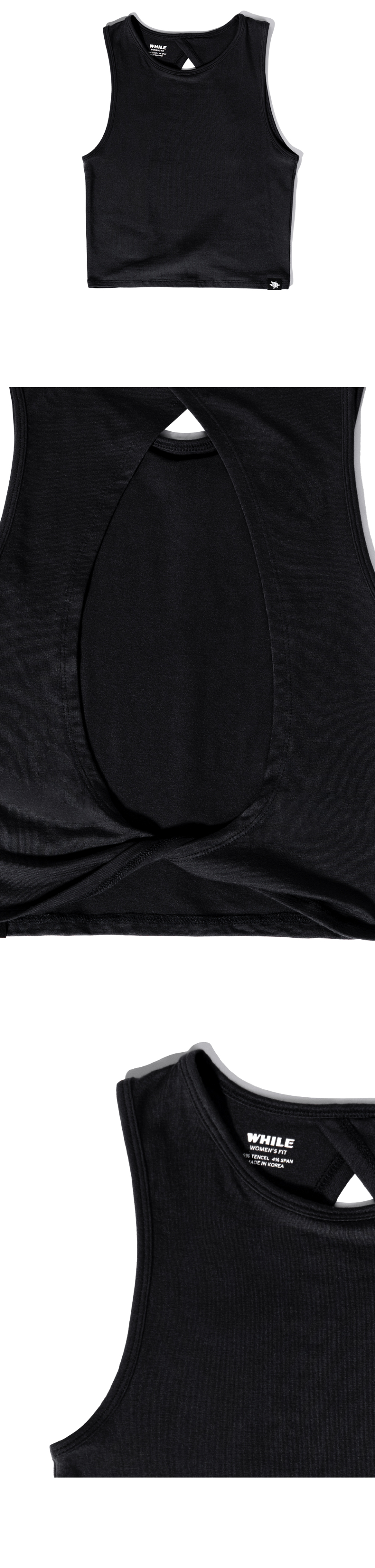 림슬리브리스 블랙 디테일컷