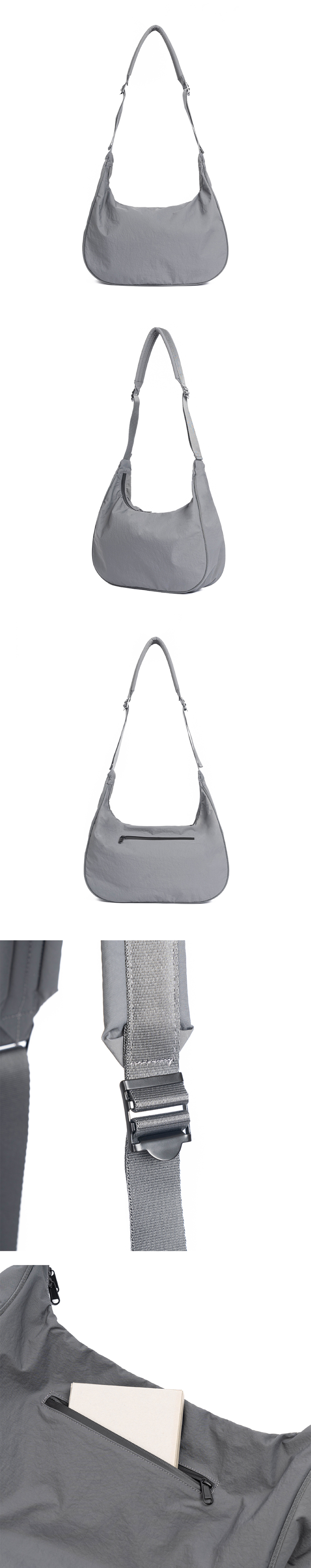 ショルダーバッグ・ポシェット HAHARCHIVE WITH Lake All-Rounder Crossbag Gray Traveller Crossbody Bag (Grey) - HAH ARCHIVE | 60% - Asian