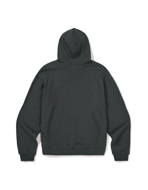 [Mmlg] MM APLIQUE HOODIE (SQUID BLACK)