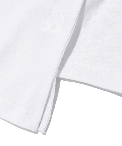 базовый длинный рукав футболка WHITE (LP5TU538-002)