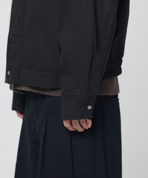 Стандартный стёганый жакет на молнии (Black)