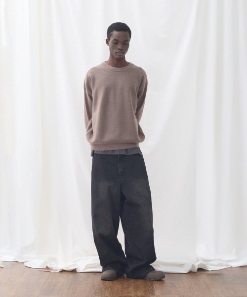 Трикотаж вафельный Outfit — Mocha Grey