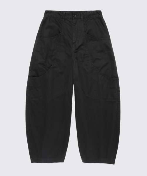 Хлопковые брюки Gardening - Washed Black