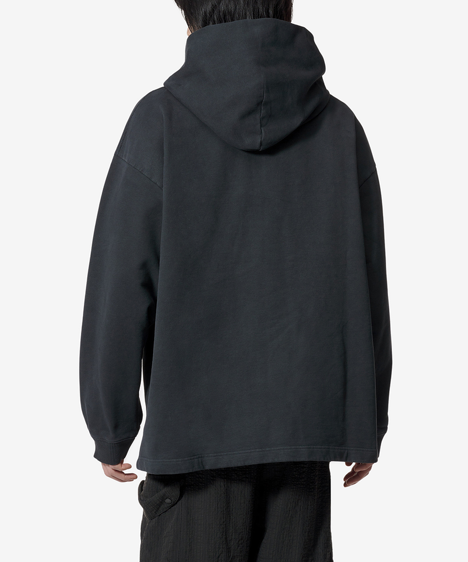★Acne Studios★ Logo Hood Black CI0170900 202408091208021929442390066b58