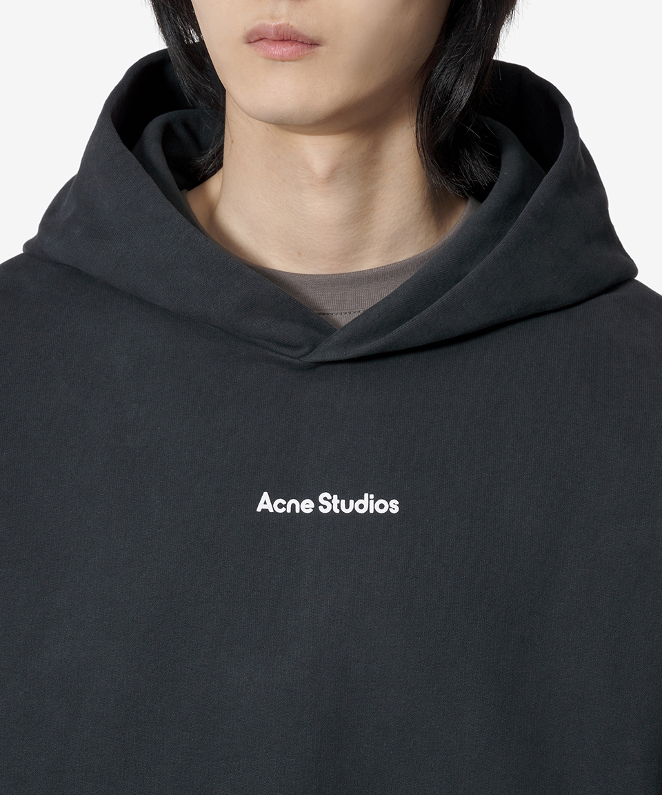 ★Acne Studios★ Logo Hood Black CI0170900 MUSINSA | ACNE STUDIOS Logo Hoodie - Black / CI0170900