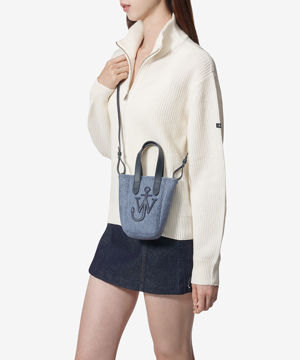 MUSINSA | J.W.ANDERSON Mini Belt Tote Bag - Blue