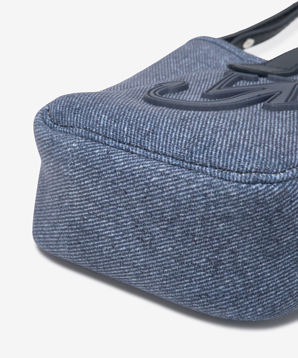 トートバッグ J W ANDERSON Mini Belt Tote Bag Blue AC0380FA0385800 AC0380F JW Anderson Mini Belt Denim Tote Bag | Blue | FARFETCH JO