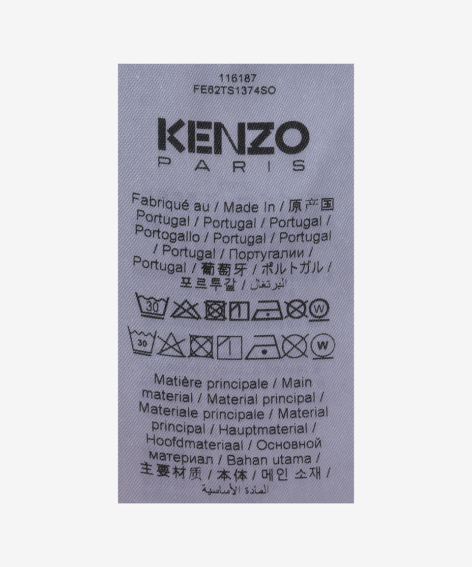 MUSINSA | KENZO Bokeh 2.0 Loose Short Sleeve T-Shirt - White