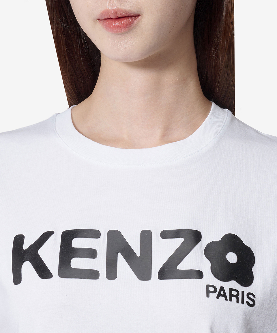 ★KENZO★ Bokeh 20 Classic Short Sleeve T-Shirt White FE52TS MUSINSA | KENZO Bokeh 2.0 Loose Short Sleeve T-Shirt - White