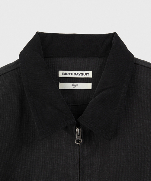 PAINTED CLUB JACKET (BLACK)