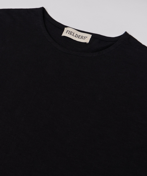 WOMAN ESSENTIAL LOGO TEE BLACK