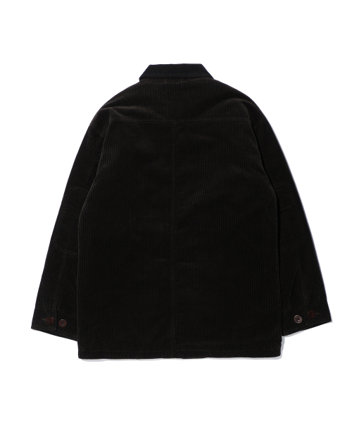 VOYAGE CODUROY WORK JACKET Grey