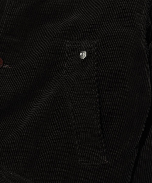 VOYAGE CODUROY WORK JACKET Grey