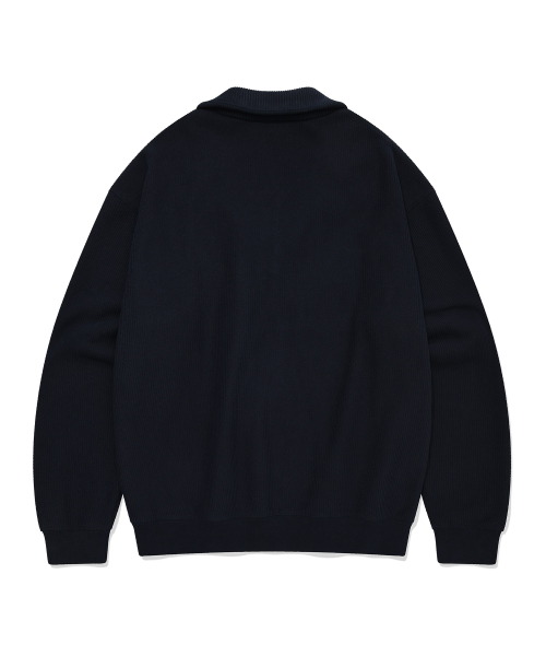 Вельветовый анорак с малым лого C Navy