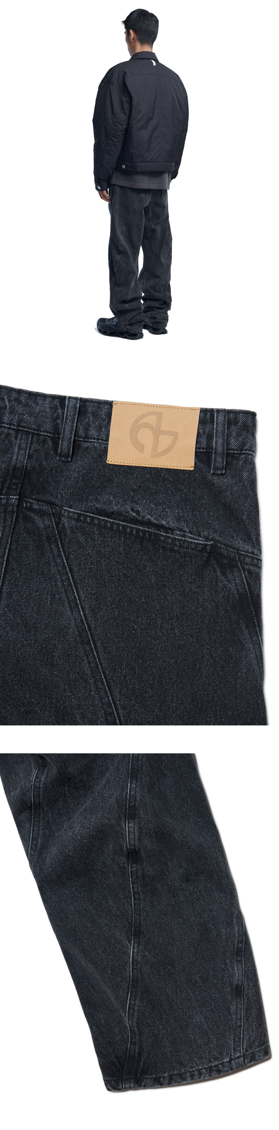 ★早期完売★NOMANUAL★TS DENIM PANTS WASHED★日本未入荷★ T.S DENIM PANTS - WASHED BLACK - nomanual | 60% - Asian
