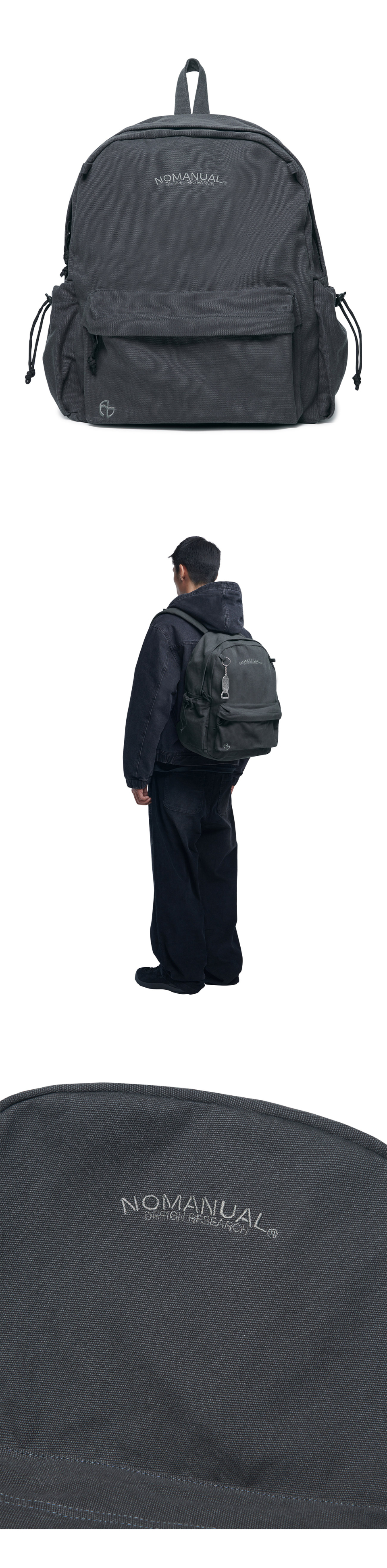 OMBRE BACKPACK - CHARCOAL
