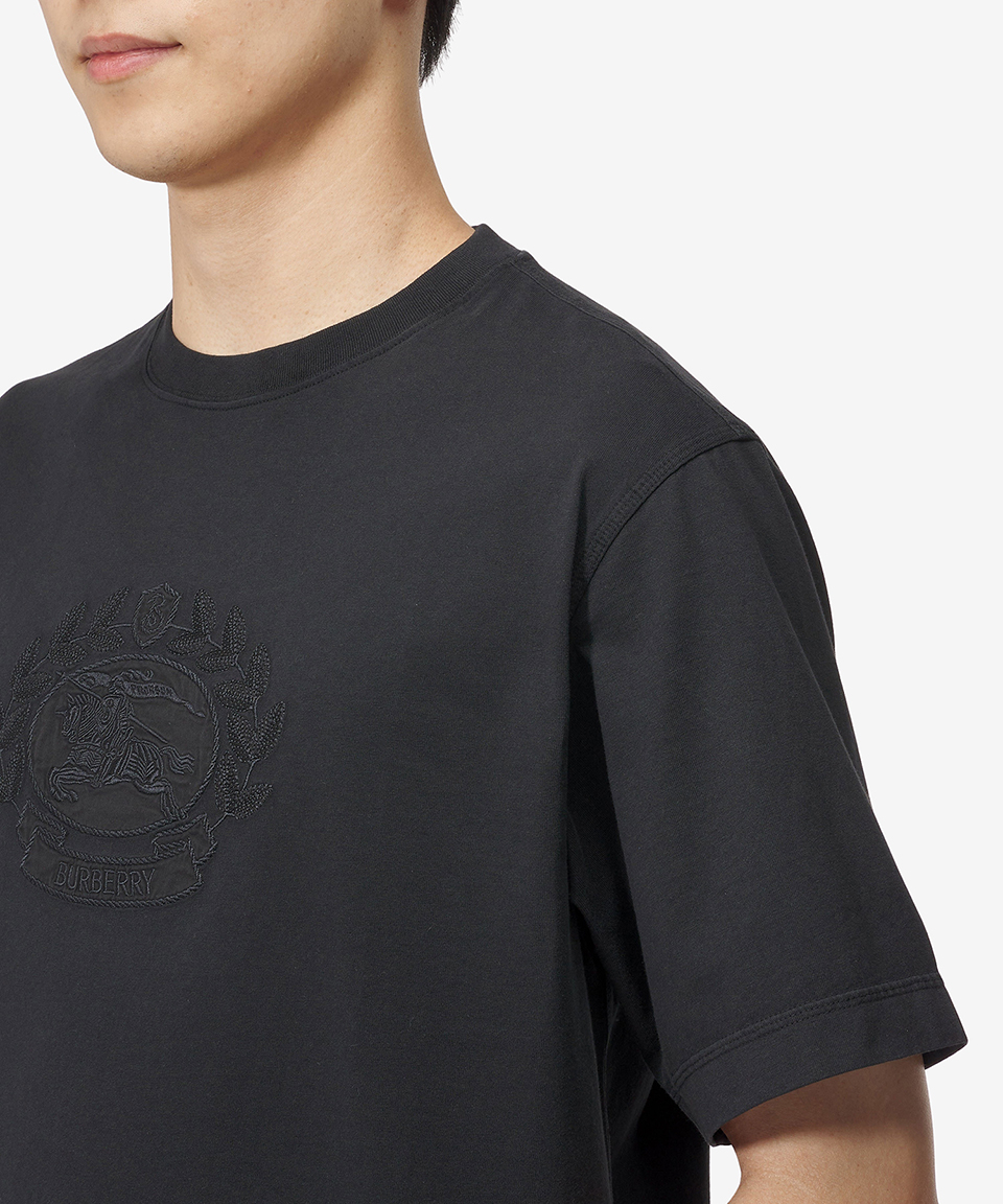 MUSINSA | BURBERRY Big EKD Cotton Short Sleeve T-Shirt