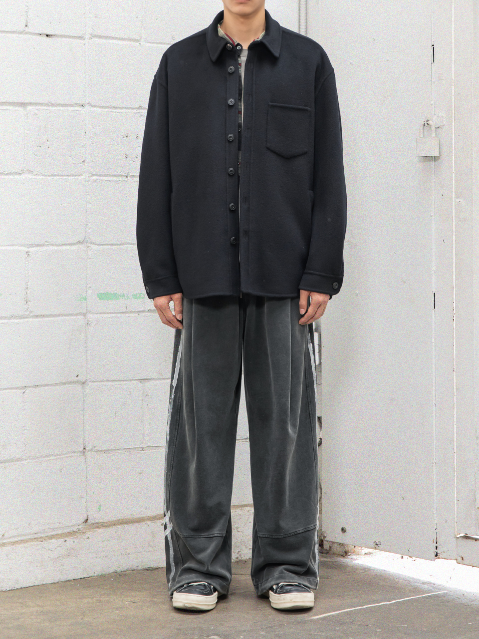 ジャケット・アウター Boucle 2way Half Coat Knuth Marf - -high-end- 2way jacket outer(unisex) / 2ウェイ
