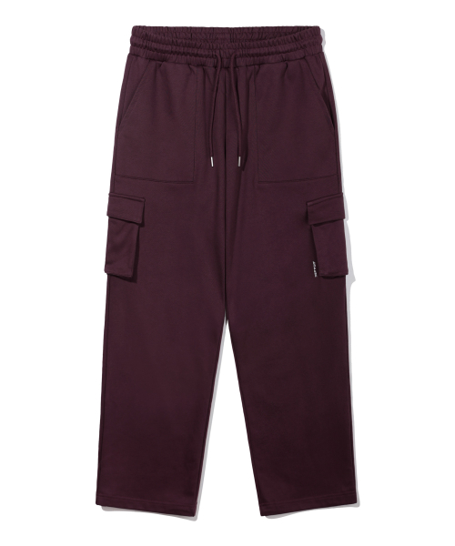 Широкие спортивные брюки-карго Fatigue BK8907 Wine