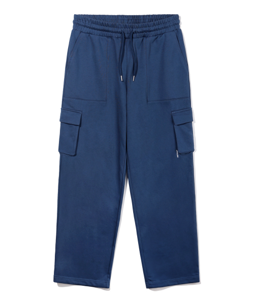 Широкие спортивные брюки-карго Fatigue BK8907 Deep Blue