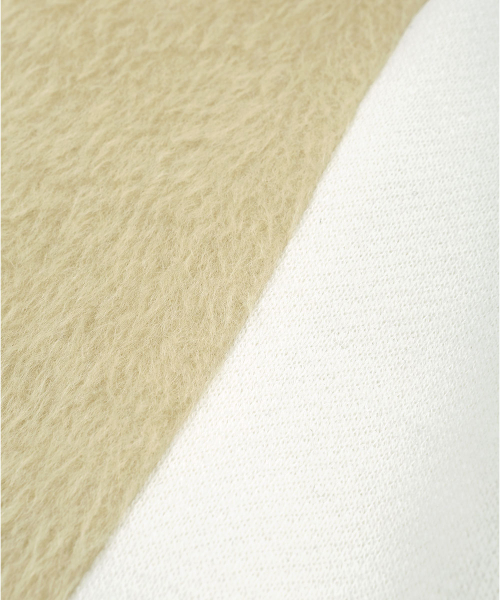 BIKER FUR JACKET [BEIGE]
