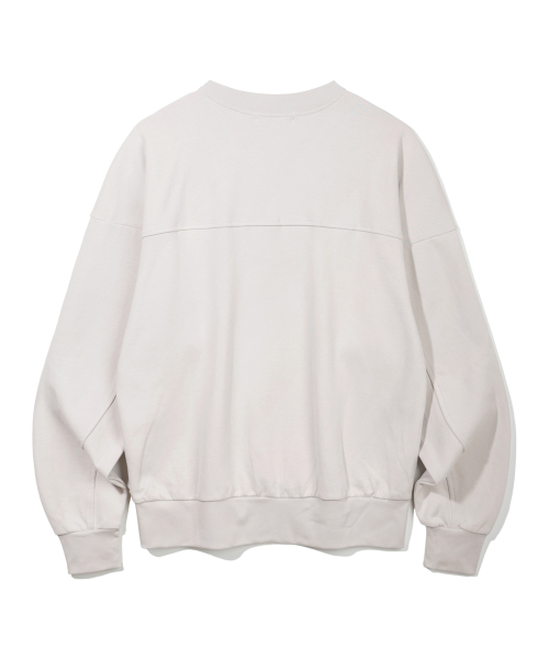 Укороченный свитшот Comfort Logo BK8908 Beige