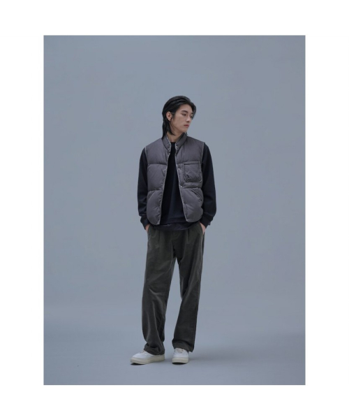 Oversized Down Vest Ash