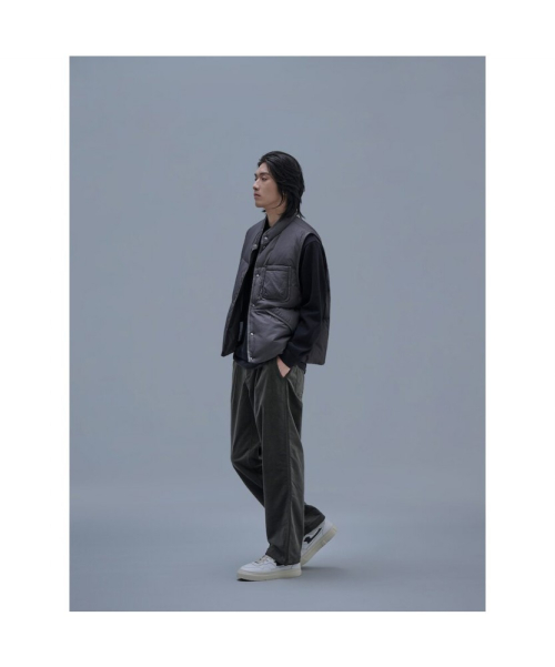 Oversized Down Vest Ash