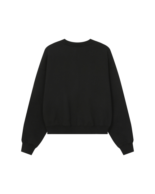 Quote sweat shirts BLACK