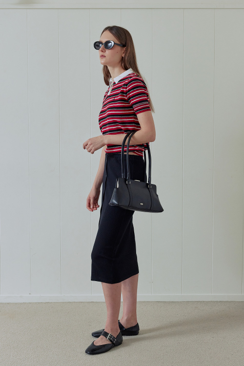 FRAME SHOULDER BAG (BLACK)