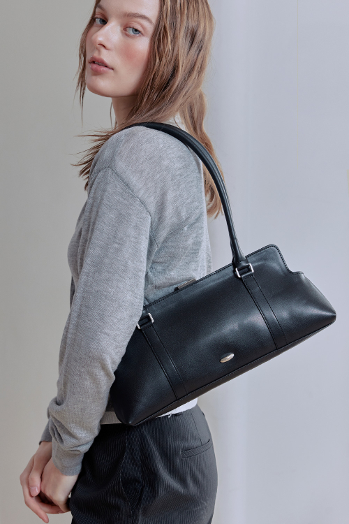 FRAME SHOULDER BAG (BLACK)