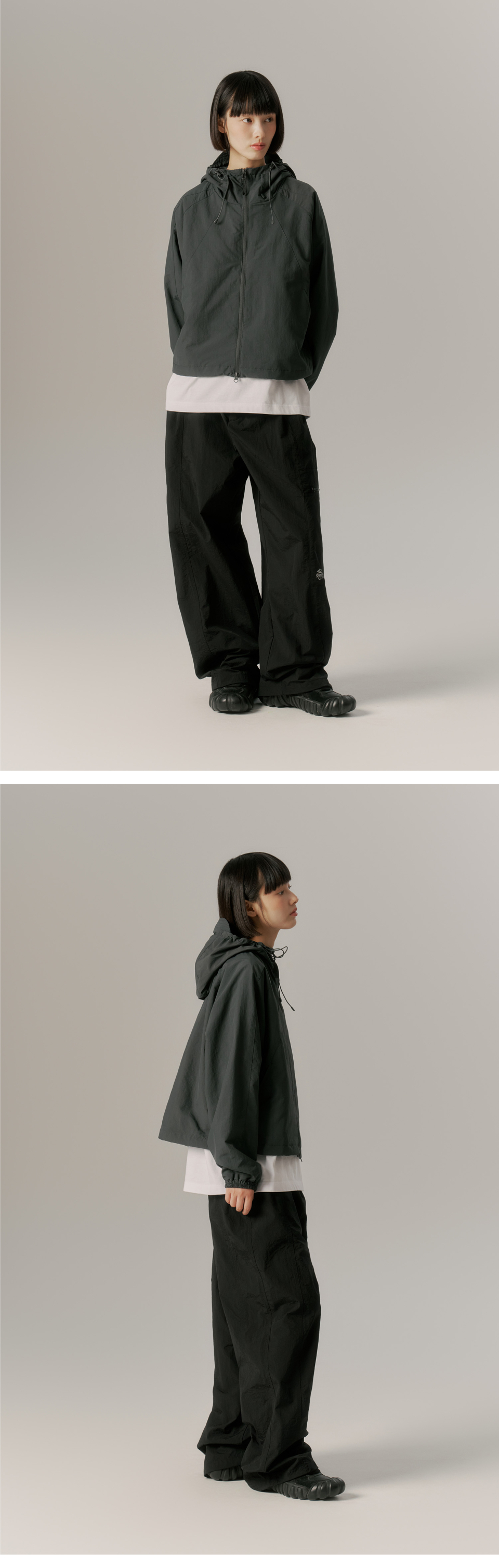 ジャケット Urbandtype. Curved Raglan Windbreaker Charcoal UBDFJP002CH MUSINSA | URBANDTYPE Curved Raglan Windbreaker_Charcoal
