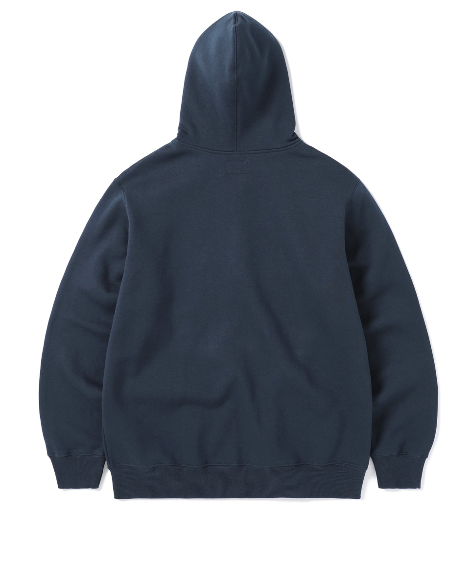 DSN-Logo Zip Up Hoodie Navy 상세 이미지 6