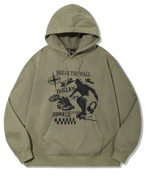 спортивныйтакихиз пигмент графический оверфит из (KHAKI)