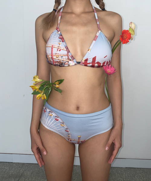 Santa monica bikini - High rise bottom