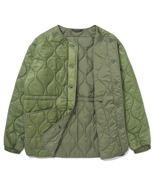 женский лиспортивный стёганый куртка Olive
