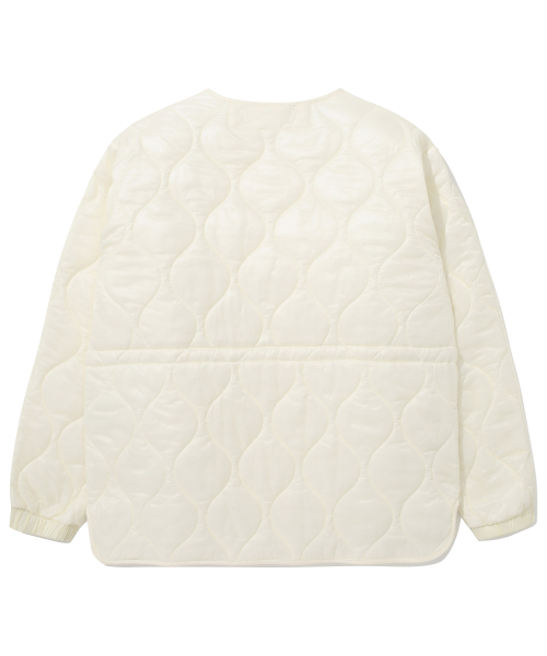 женский лиспортивный стёганый куртка Light Yellow
