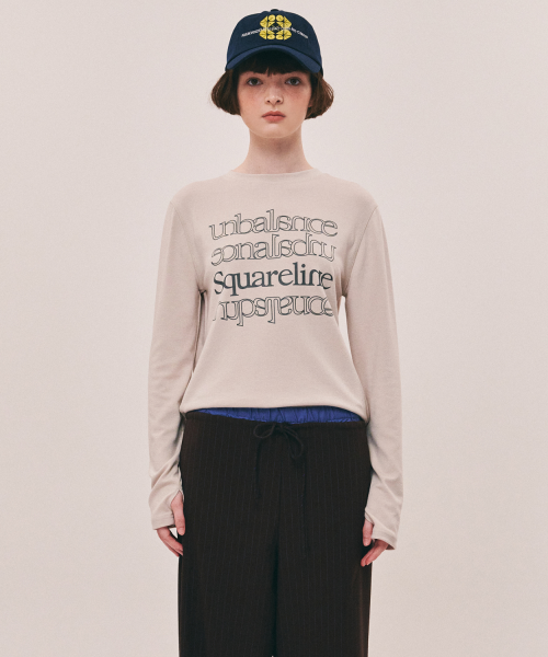 Unbalance Long Sleeves - 4color