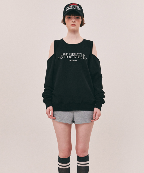 True Cut out Sweatshirts - 4color