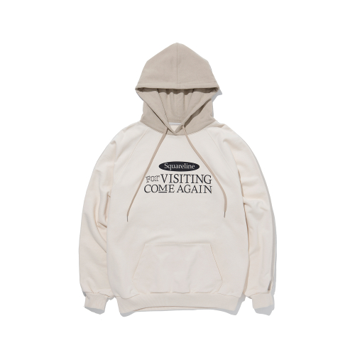 Visiting Come Again Raglan Hoodie - 3color