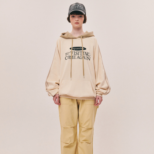 Visiting Come Again Raglan Hoodie - 3color