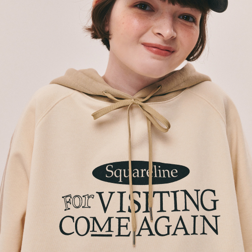 Visiting Come Again Raglan Hoodie - 3color