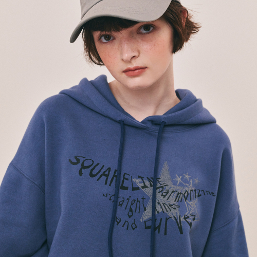 Letter Star Hoodie - 3color