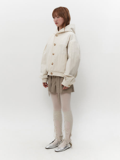 VOLUME LACE JACKET [IVORY]