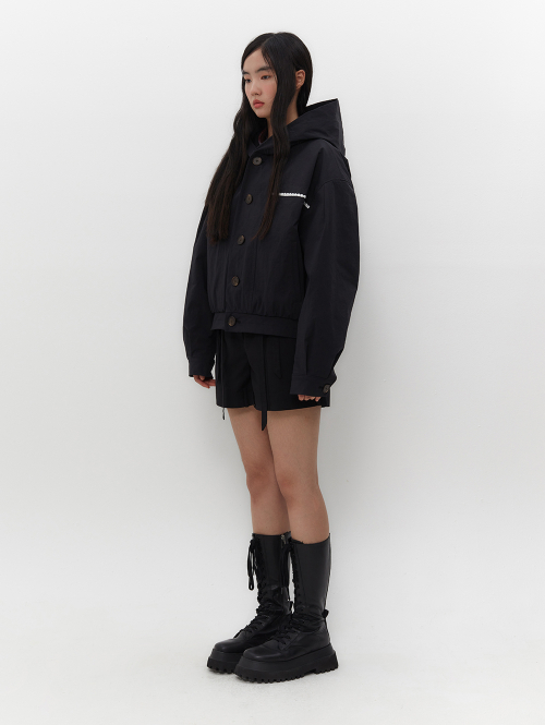 VOLUME LACE JACKET [BLACK]
