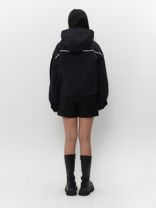 VOLUME LACE JACKET [BLACK]