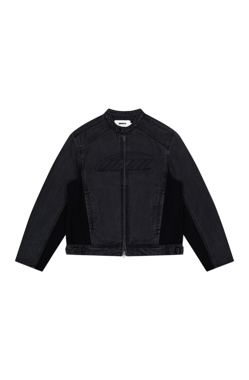 RACING DENIM JACKET [BLACK]