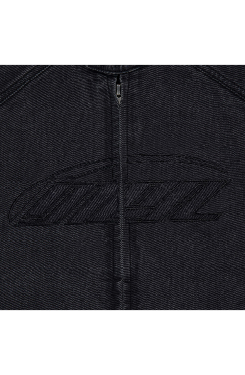 RACING DENIM JACKET [BLACK]